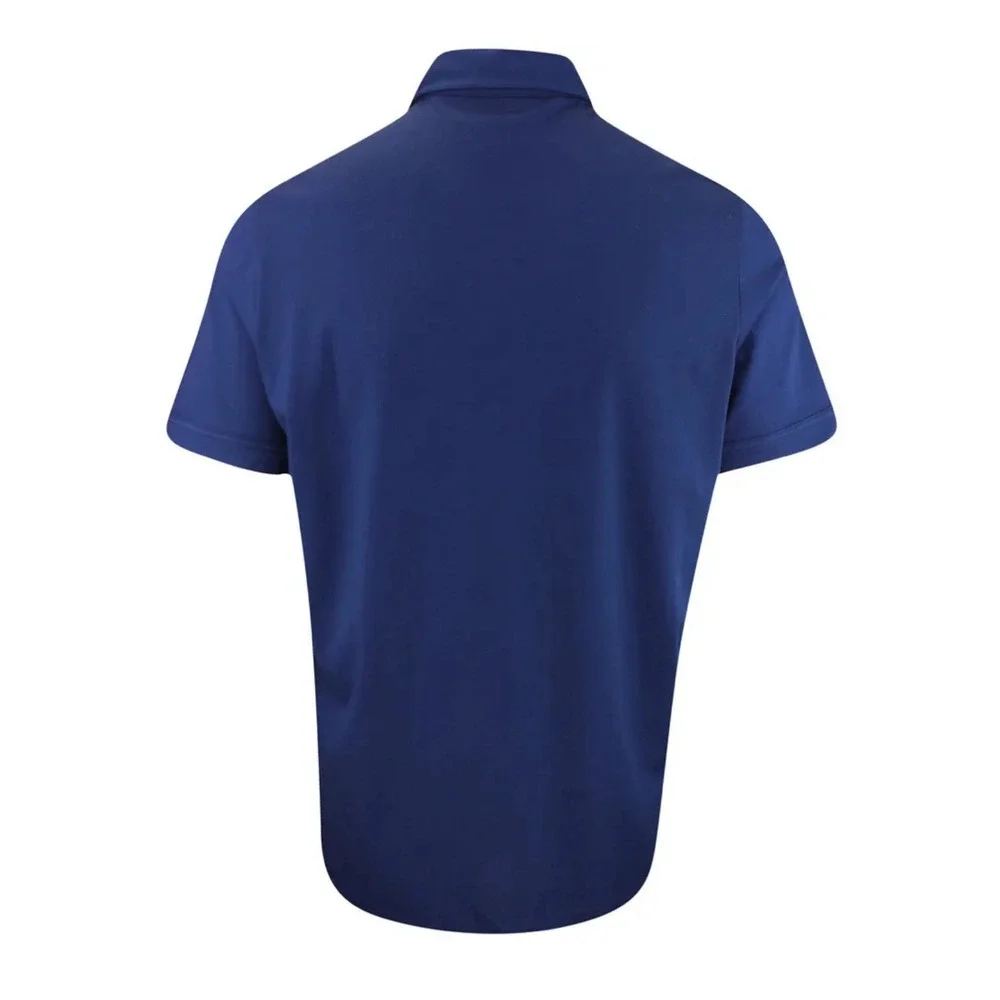 Men's adidas Originals Pocket Polo Golf shirt Blue Night‎ Indigo Sz Small $100